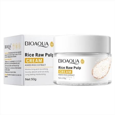 Crema Facial arroz 50gr Bioaqua