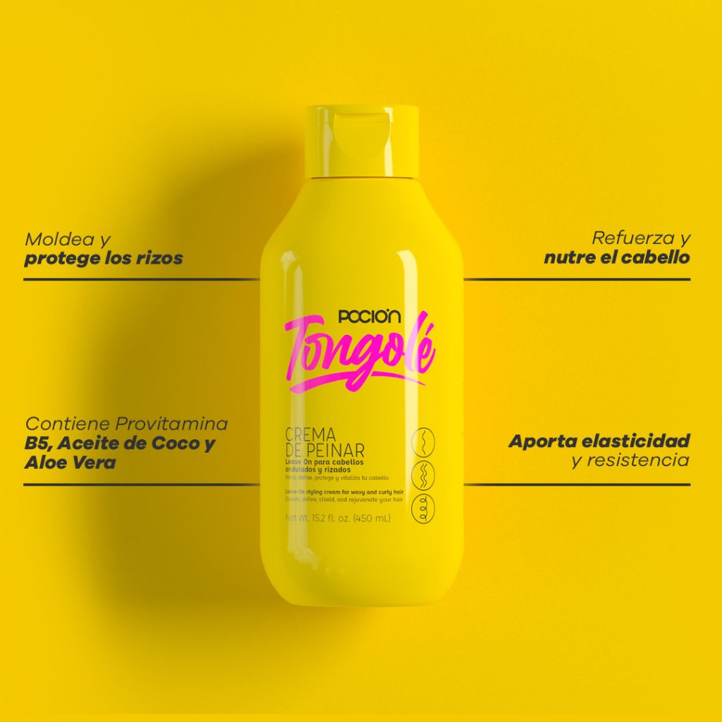 Crema para Peinar Leave On Tongolé la poción