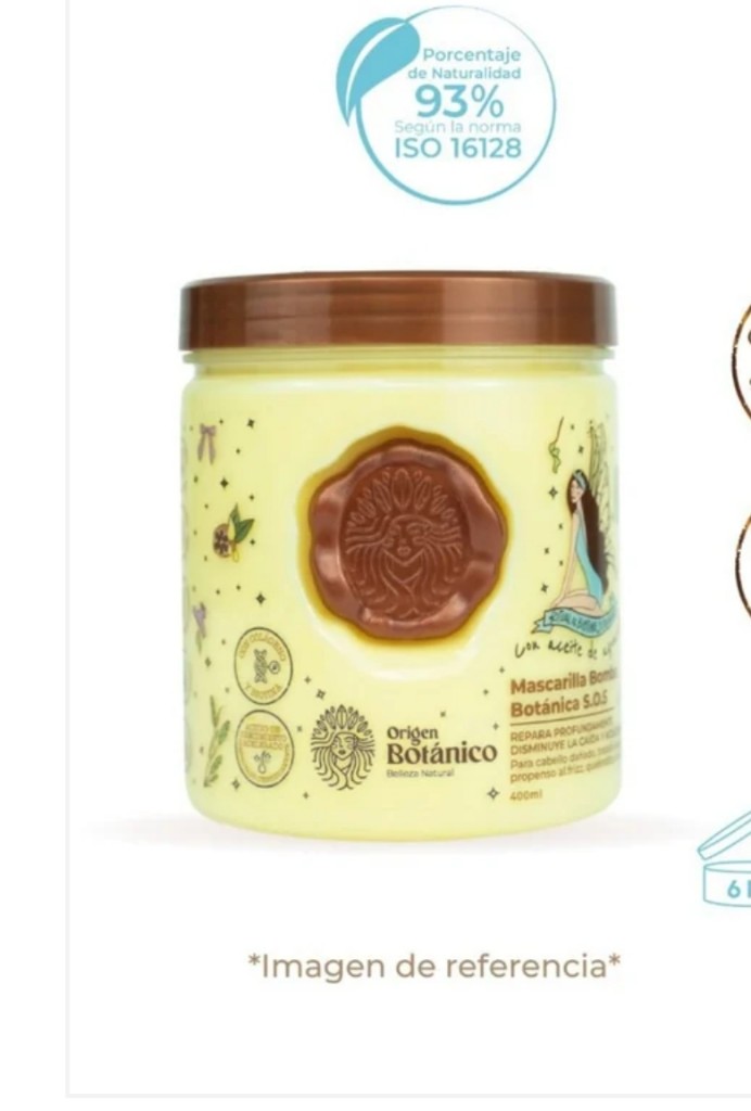 Mascarilla Bomba Botánica SOS Ritual Botánico