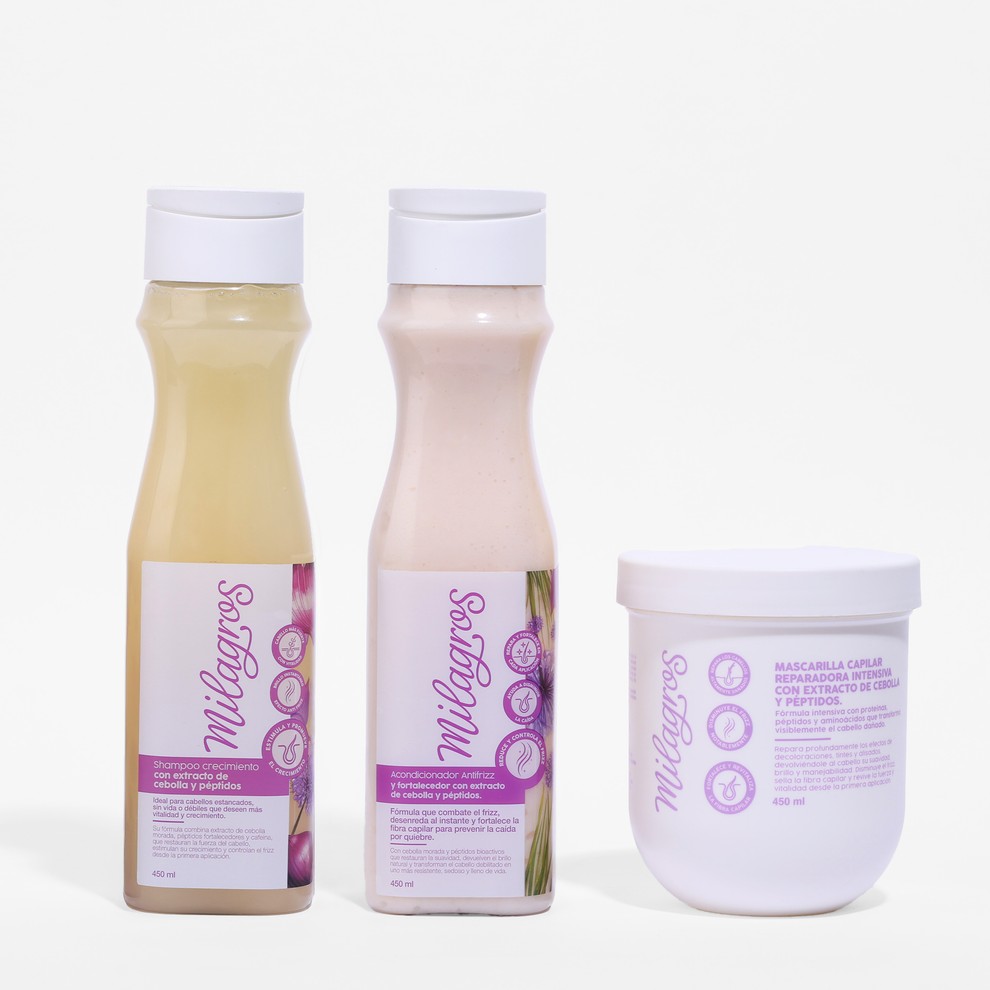 Kit Milagros: Crecimiento + Antifrizz