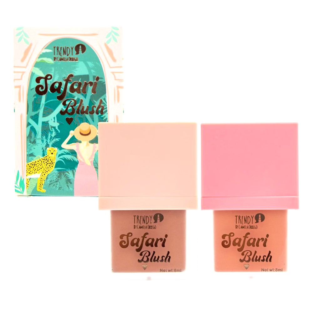 Dúo de Rubores Líquidos Safari: ¡Colores Vibrantes!
