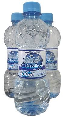 Água cristalina 500ml