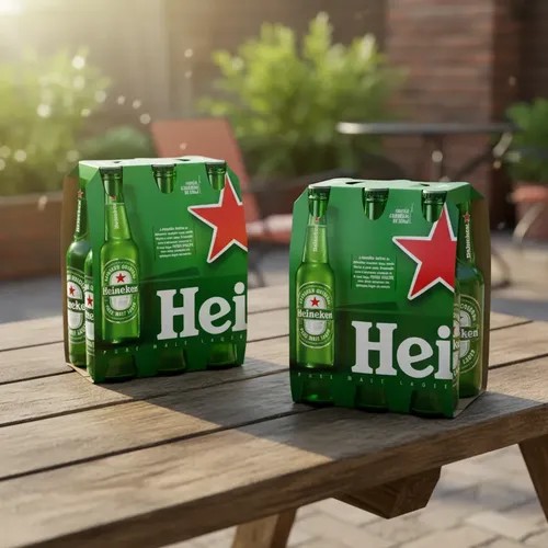 Heineken long neck com 24