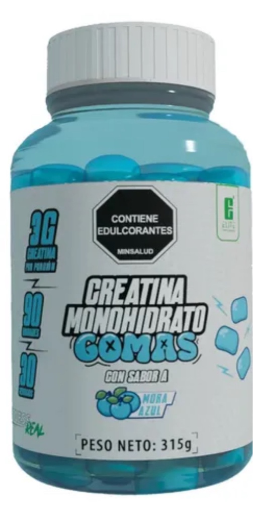 CREATINA MONOHIDRATADA GOMAS 30 Servicos 90