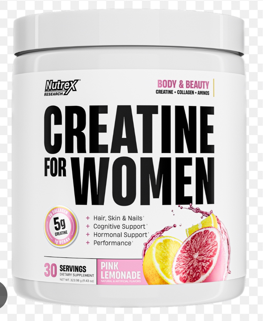 Creatina nutrex para mujer, aminoácidos y colágeno 30 Servicos