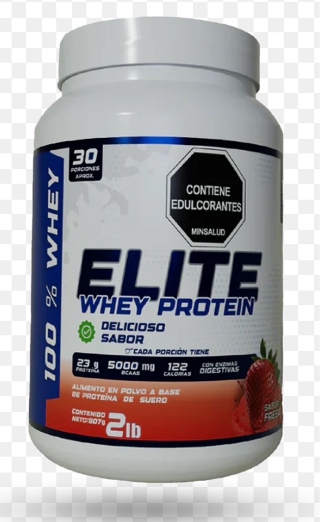 PROTEÍNA ELITE WHEY 2Lb 30 Servicos