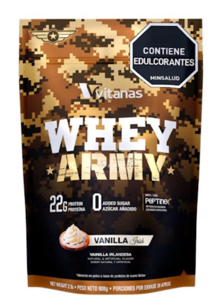 Proteína Whey Army 2lb 30 Servicos