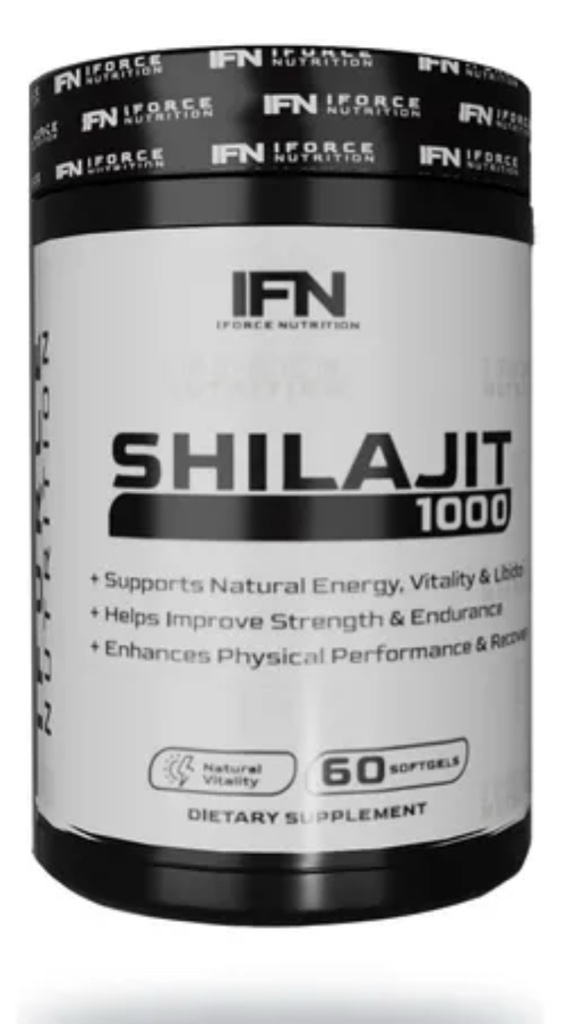 SHILAJIT 1000mg 60 cápsulas 30 servicios