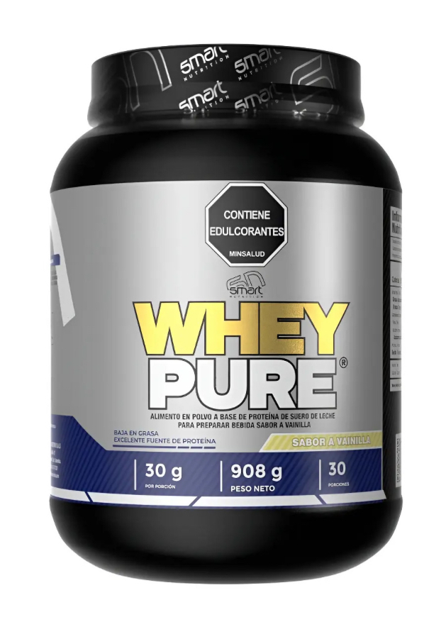 PROTEÍNA WHEY PURÉ 2lb 30 servicios