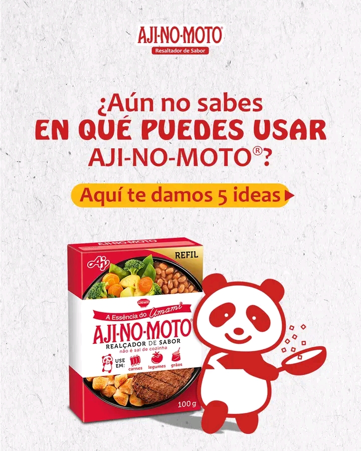 AJI-NO-MOTO Reforzador de Sabor Refil 50 g