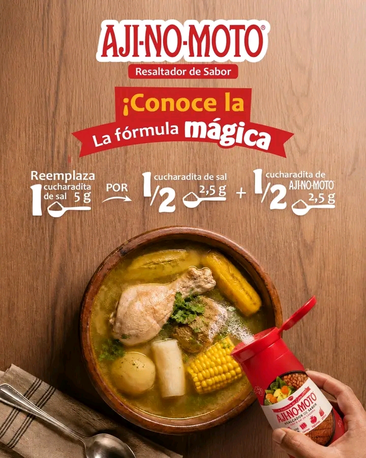 AJI-NO-MOTO sopa de pollo