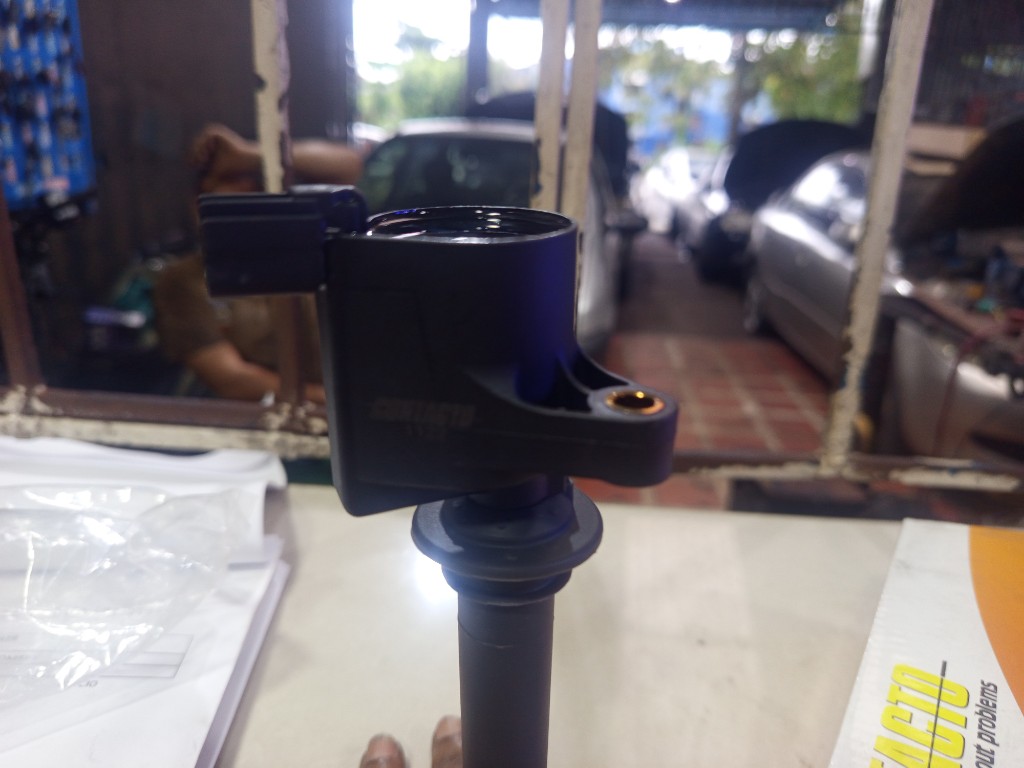 Bobina de encendido negra