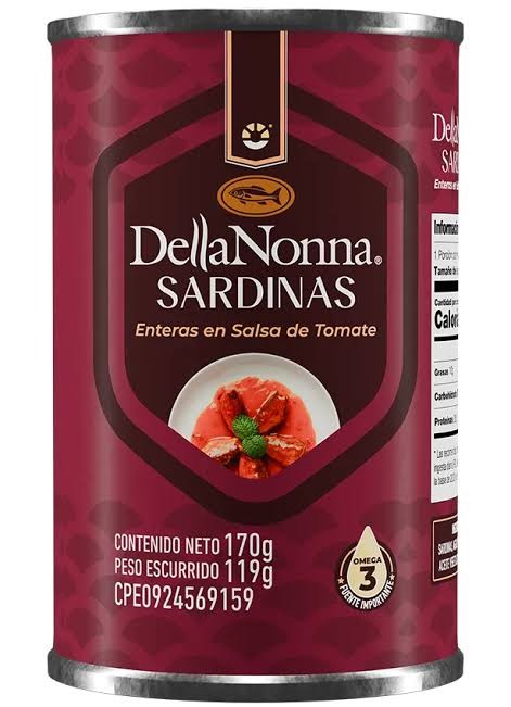 Sardinas Della Nonna Enteras En Salsa de Tomate