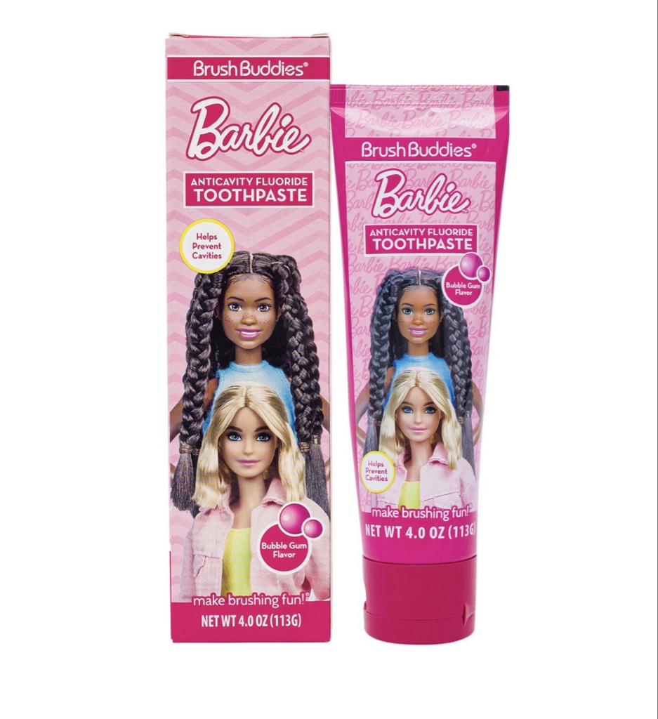 Barbie pasta dental rosa