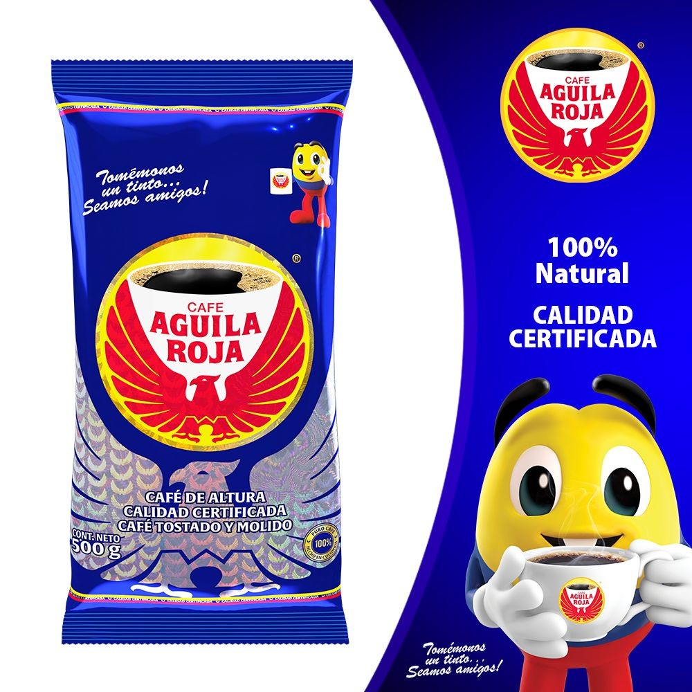 CAFE AGUILA ROJA 500g