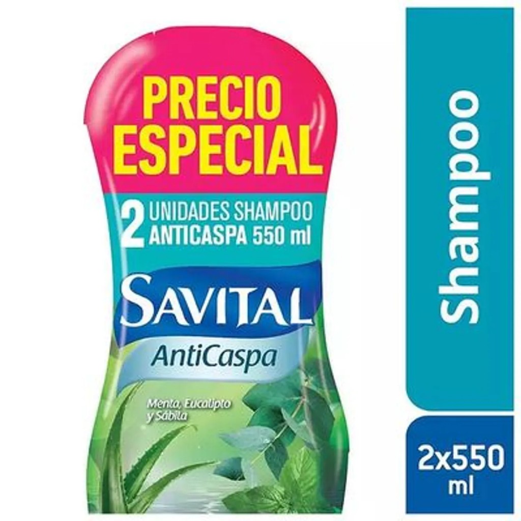 SHAMPOO SAVITAL ANTICASPA DUO