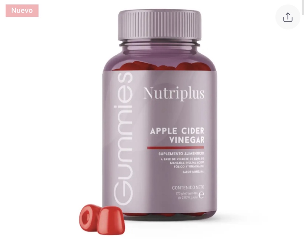 Nutriplus Gummies vinagre de manzana