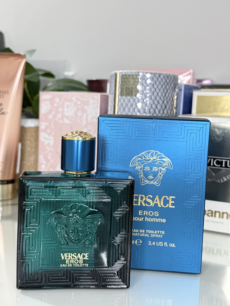Versace Eros azul hombre