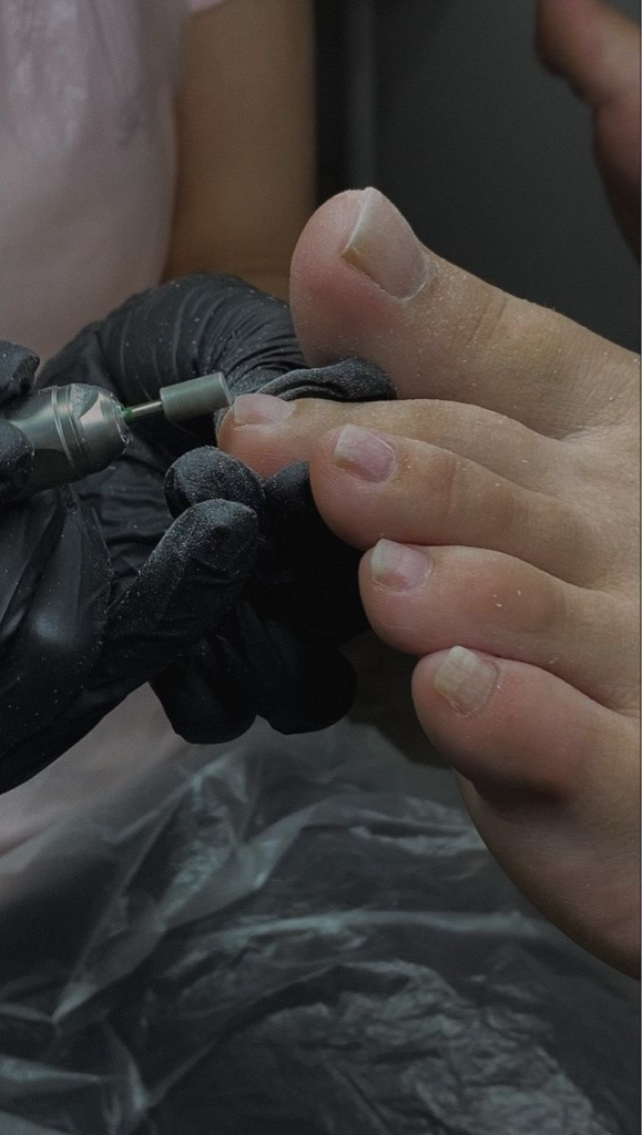 Pedicure limpieza