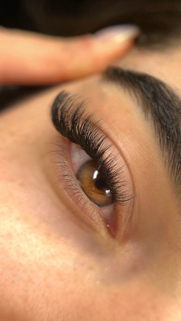 Extensiones de pestañas