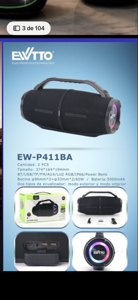 EWTTO bocina