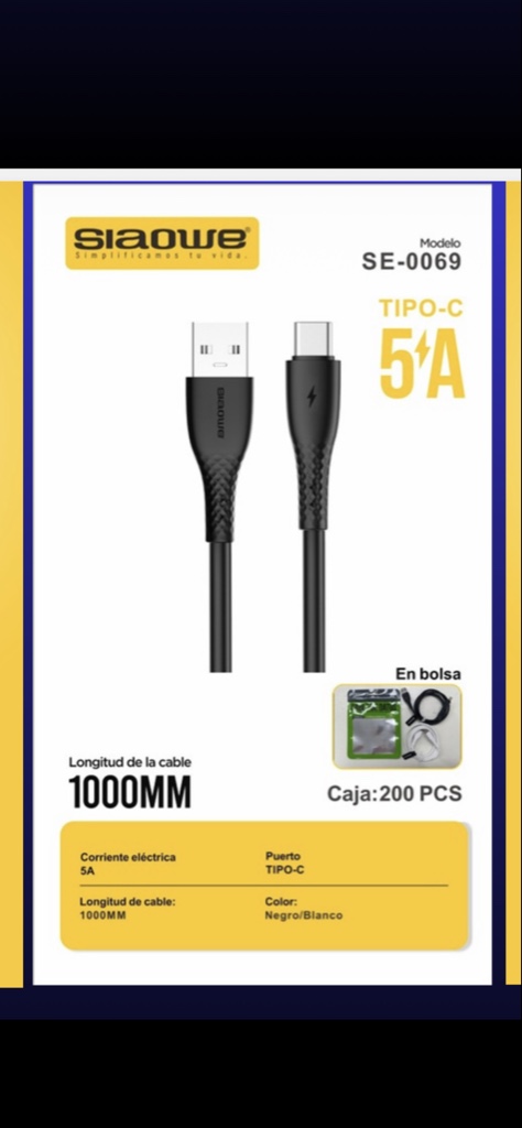 cable Tipo-C se-0069