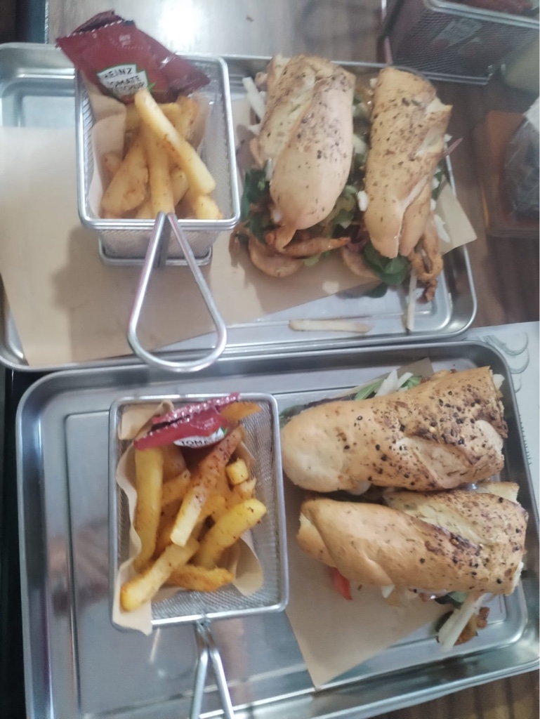 Baguette de pollo