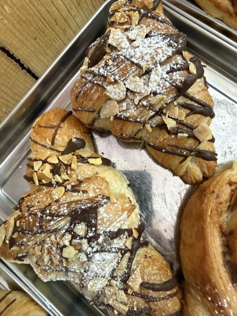 Croissant chocoalmendra