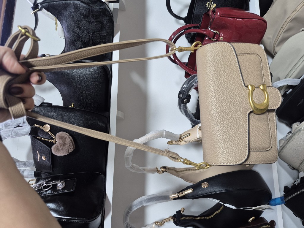 Cartera beige de dama