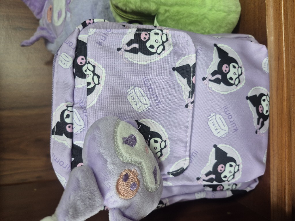 Kuromi morral lila