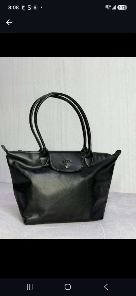 Longchamp negra cartera