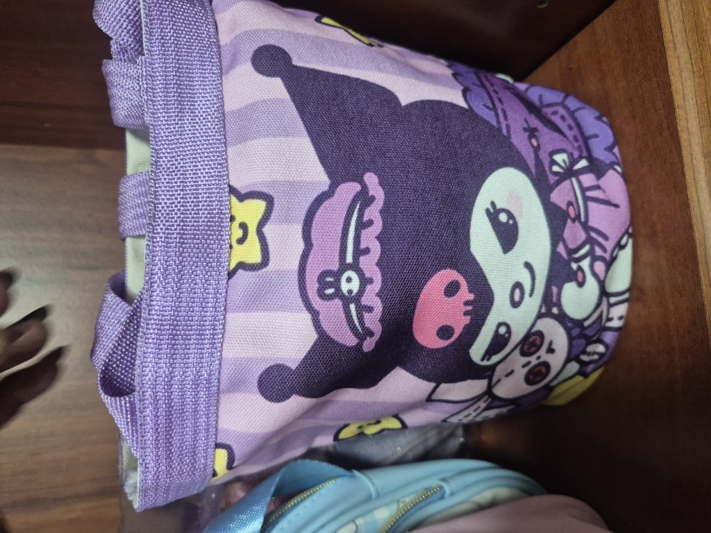 Cartera Kuromi lila
