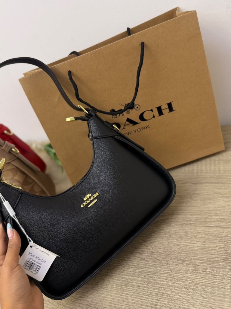 Coach bolsa negra