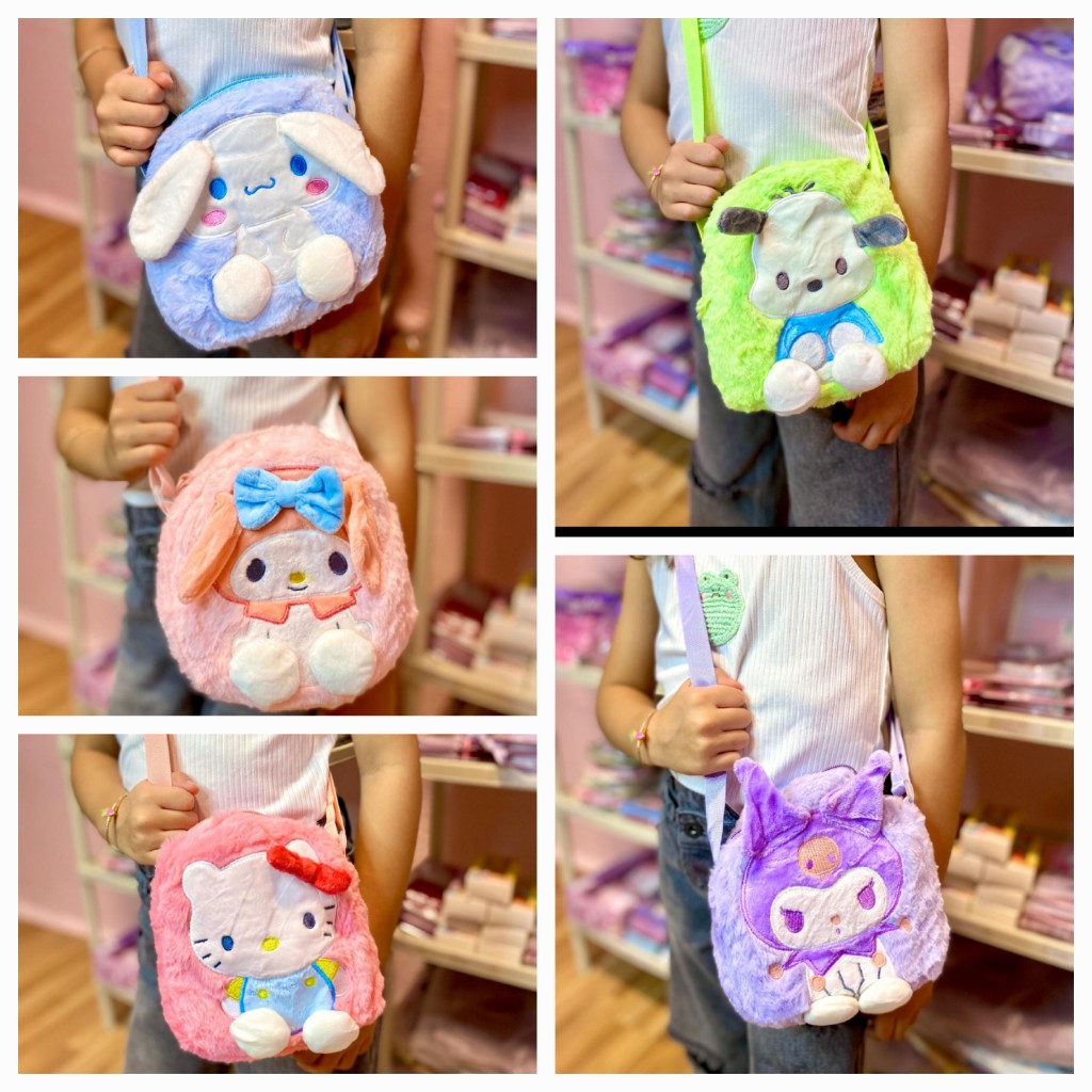Morral peluche kawaii