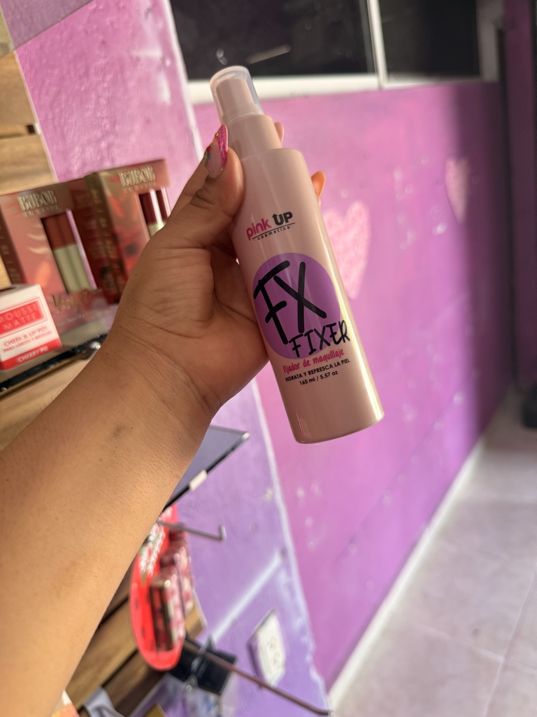 Fijador de maquillaje pink up