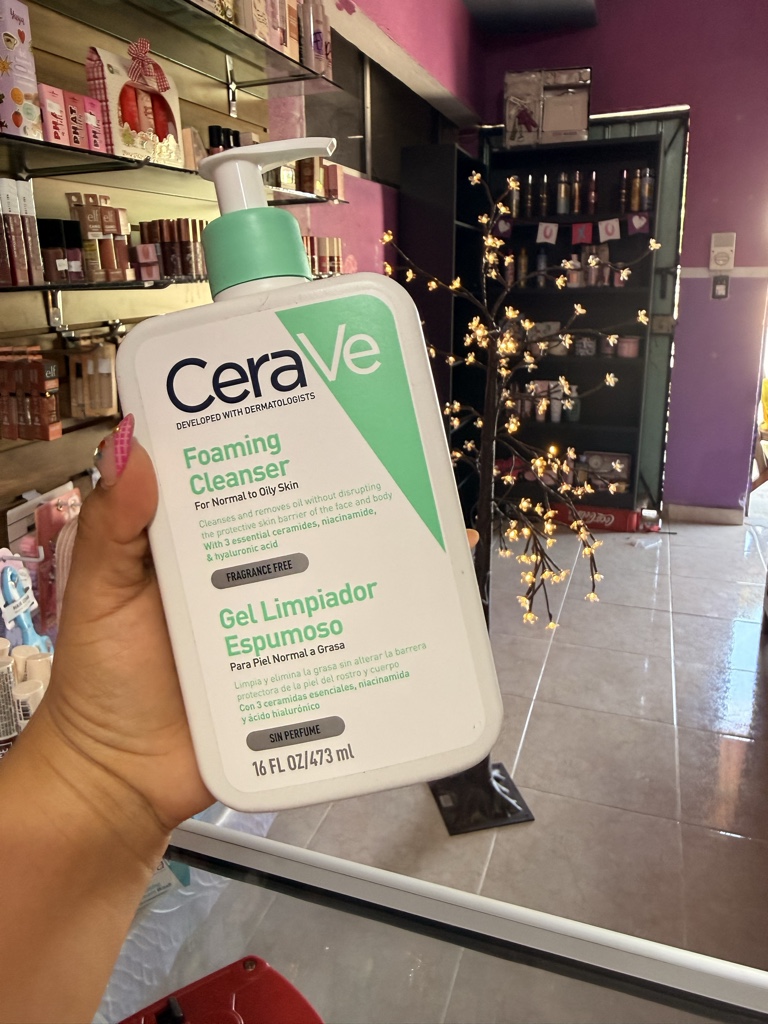 Cerave gel limpiador
