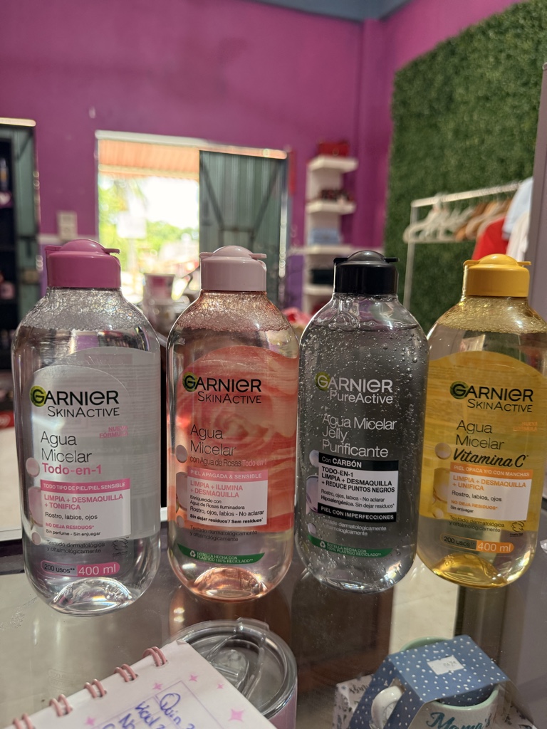 Agua micelar garnier