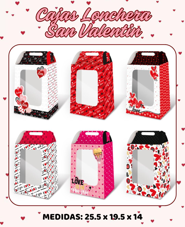 MCA101 Caja Lonchera Amor
