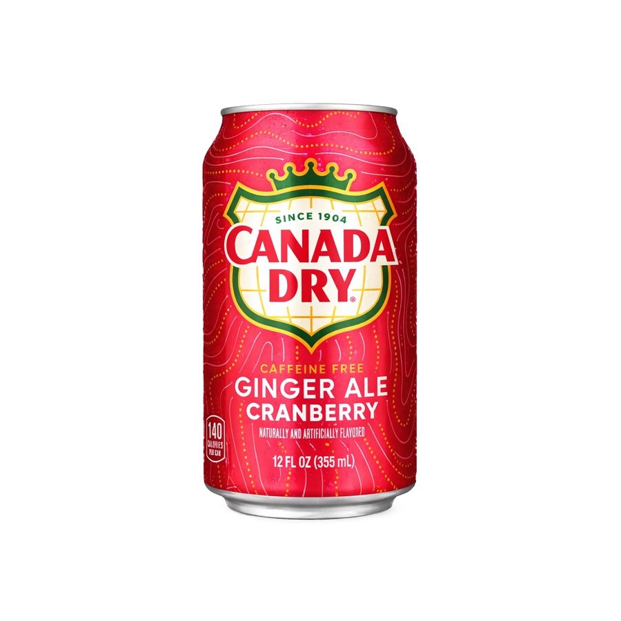 Canada Dry Ginger Ale Cranberry 355ml