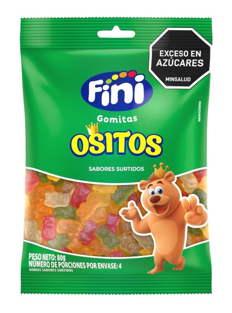 Fini Ositos Surtidos 80g