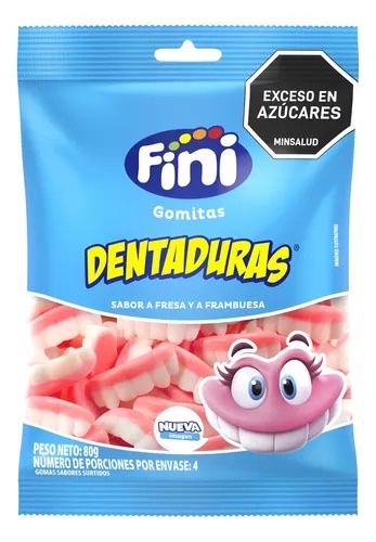 Fini Dentaduras Gomitas 80g