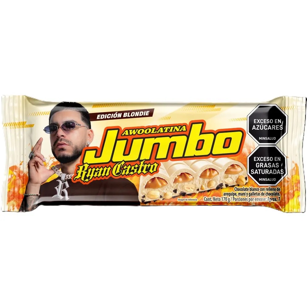 Awoolatina Jumbo Ryan Castro Blondie 170g