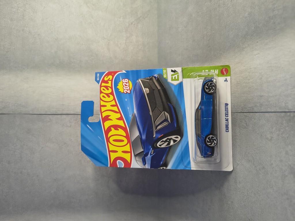 Hot Wheels Cadillac Celestiq azul