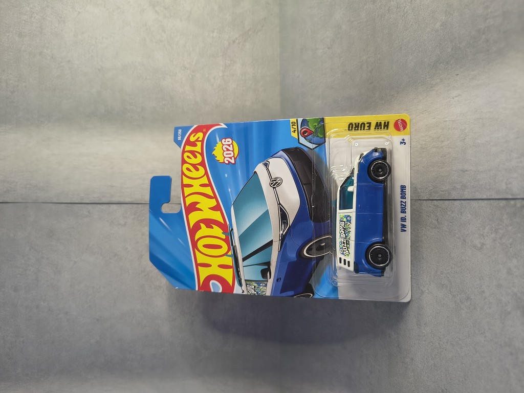 Hot Wheels VW ID. Buzz Bomb azul