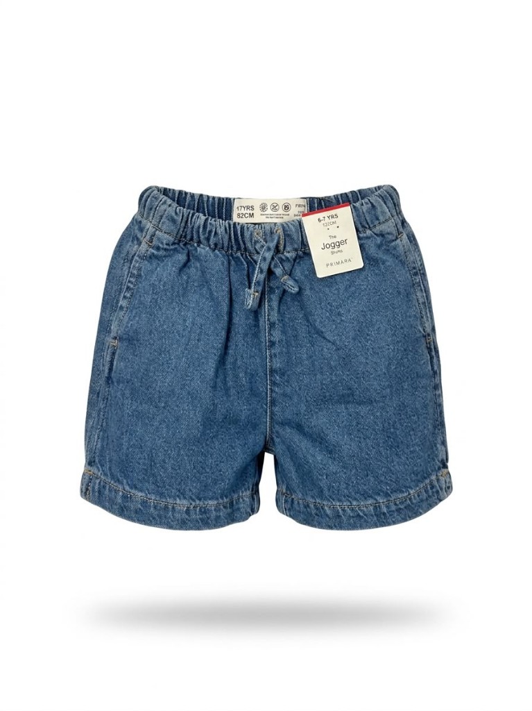 SHORT JOGGER - DENIM