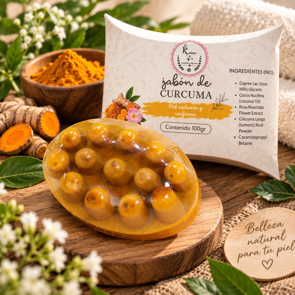 Jabones artesanales masajeador100gr