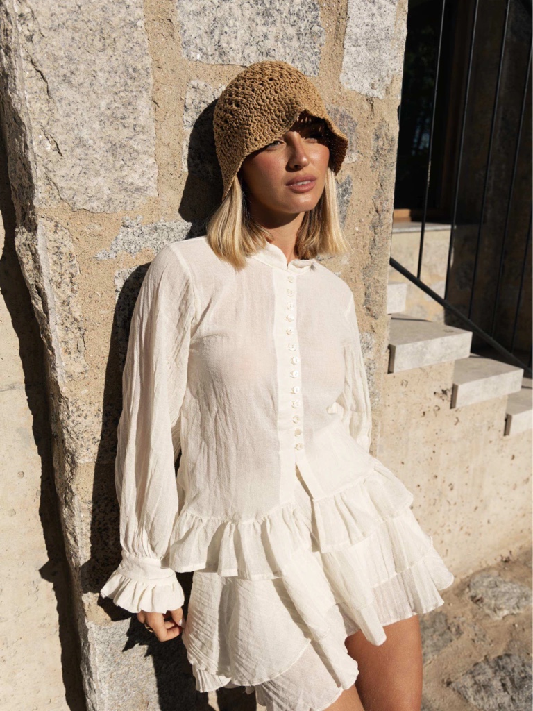 Camisa lottie offwhite