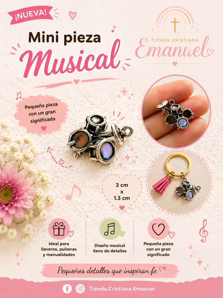 Mini pieza Musical - D6