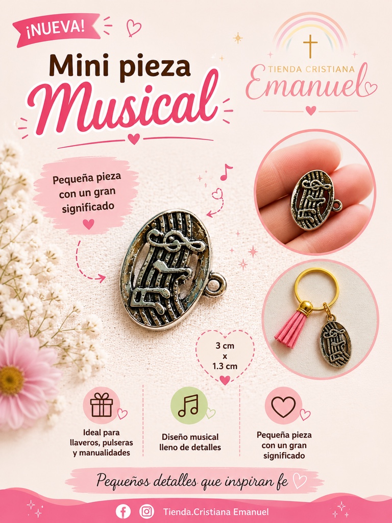 Mini pieza Musical - D8
