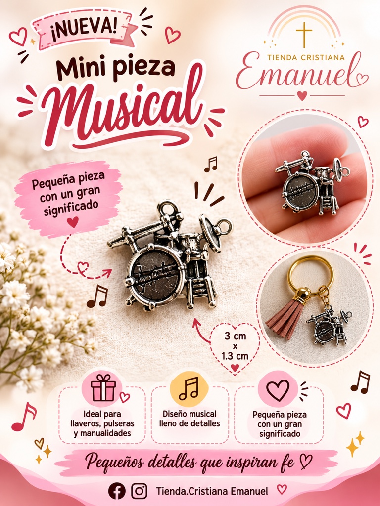 Mini pieza Musical - D7
